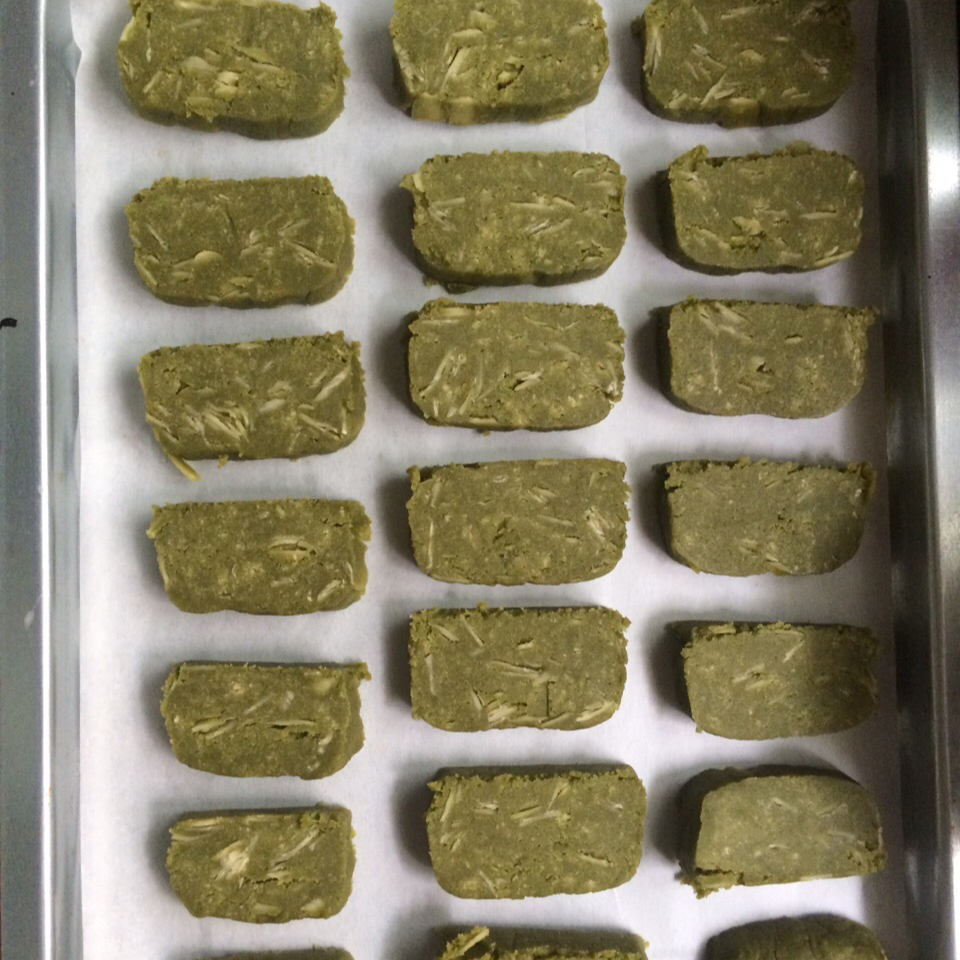 抹茶杏仁饼干