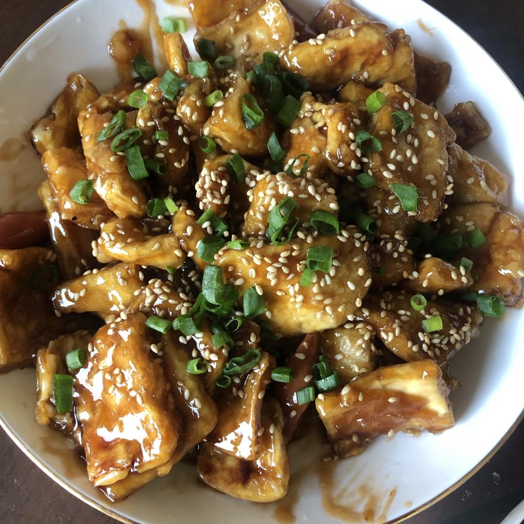 【糖醋脆皮豆腐+万能糖醋汁配方】