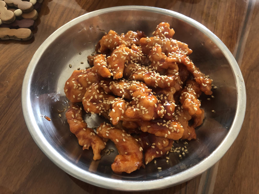 糖醋里脊（鸡胸肉版）