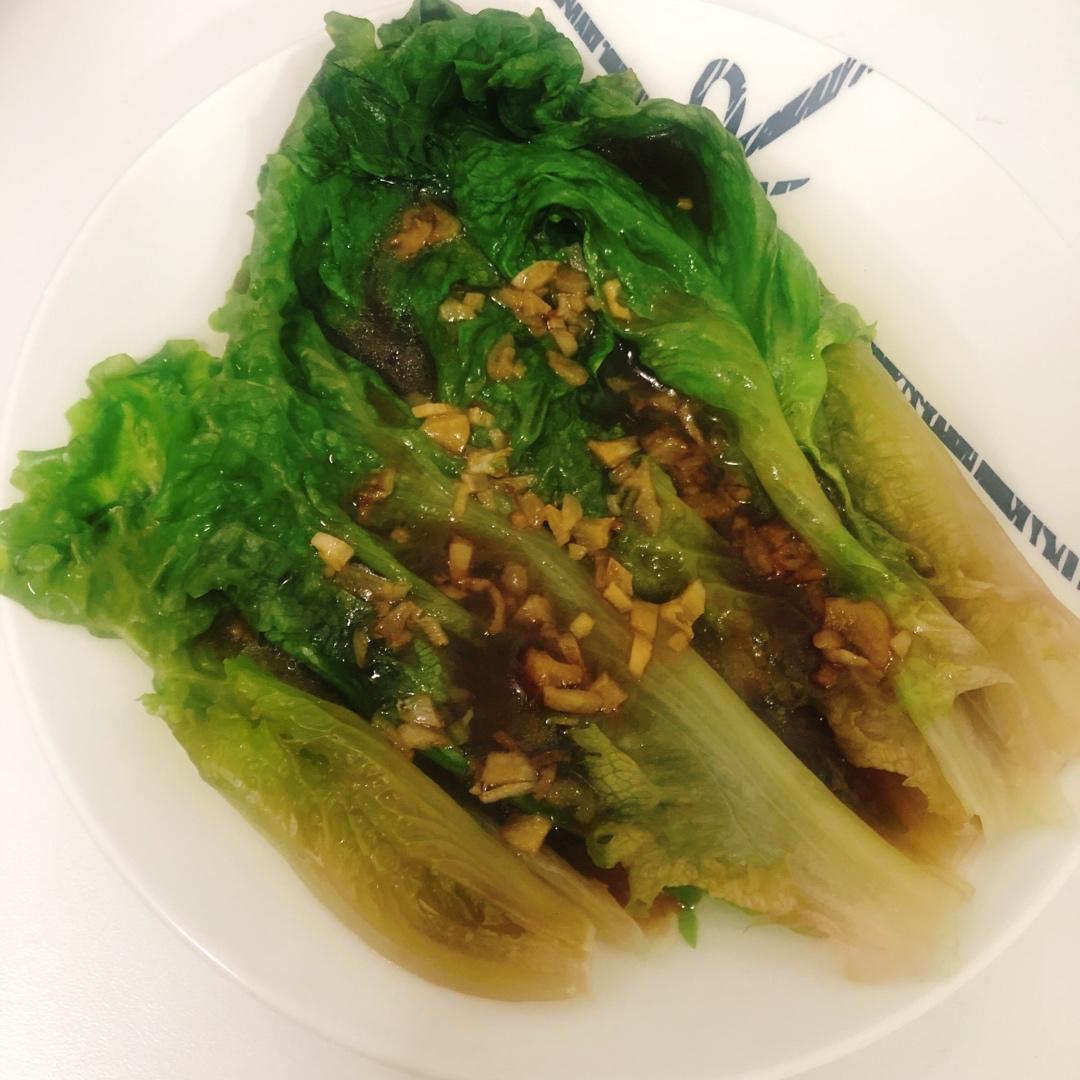 低脂蚝油生菜