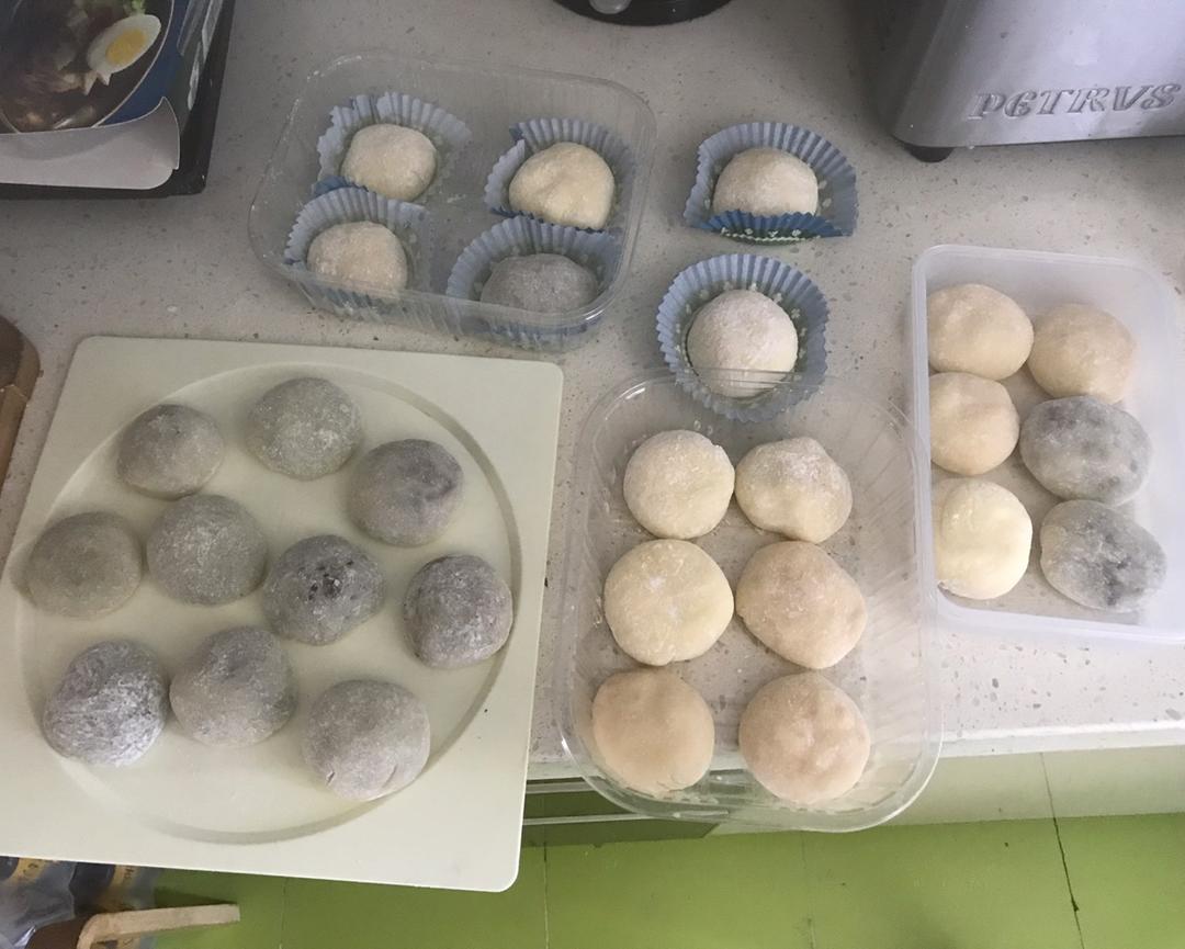 隔夜都不会变硬的软糯雪媚娘（大福）