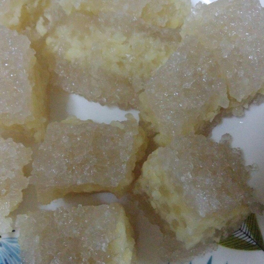 椰汁绿豆西米糕