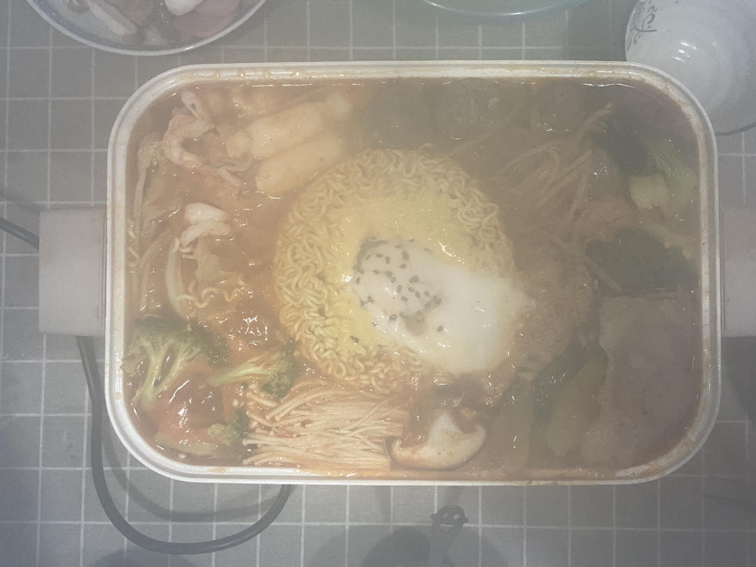 韩国部队锅拉面锅（超好吃）