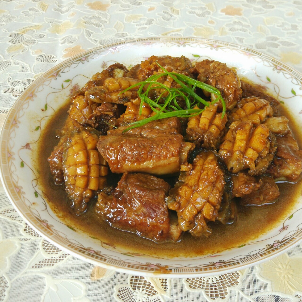 小鲍鱼烧排骨