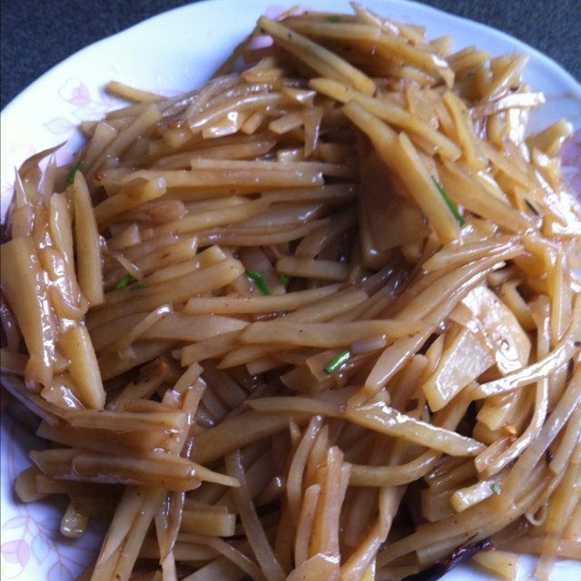 醋溜土豆丝