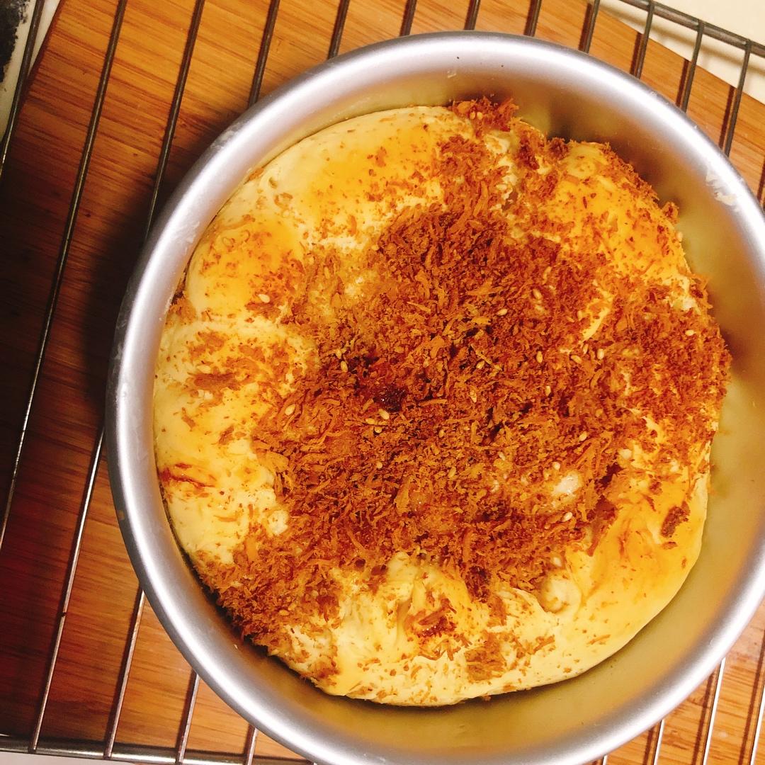 香葱肉松手撕面包