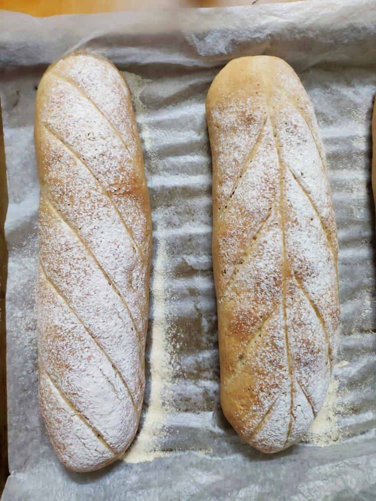 ❗️❗️免揉，没有一颗糖没有一滴油黑麦核桃面包，减脂刮油