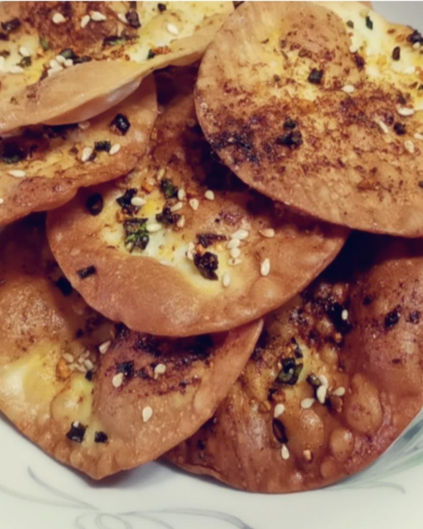 饺子皮烤箱版简易炸麻叶