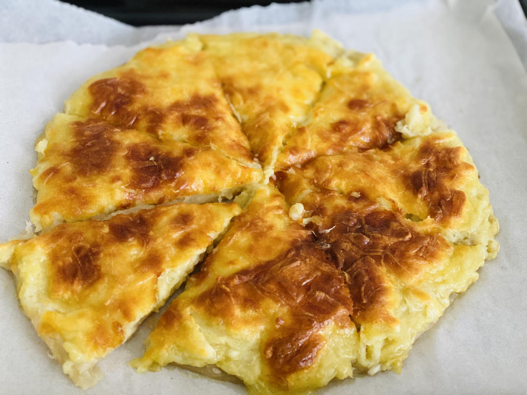 手抓饼版 榴莲披萨🍕 五分钟搞定⏰