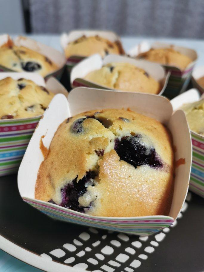 蓝莓玛芬蛋糕 Blueberry Muffin