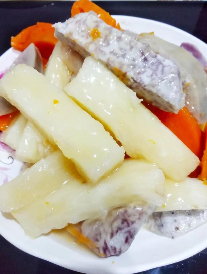 蜜汁三宝(红薯淮山芋头)