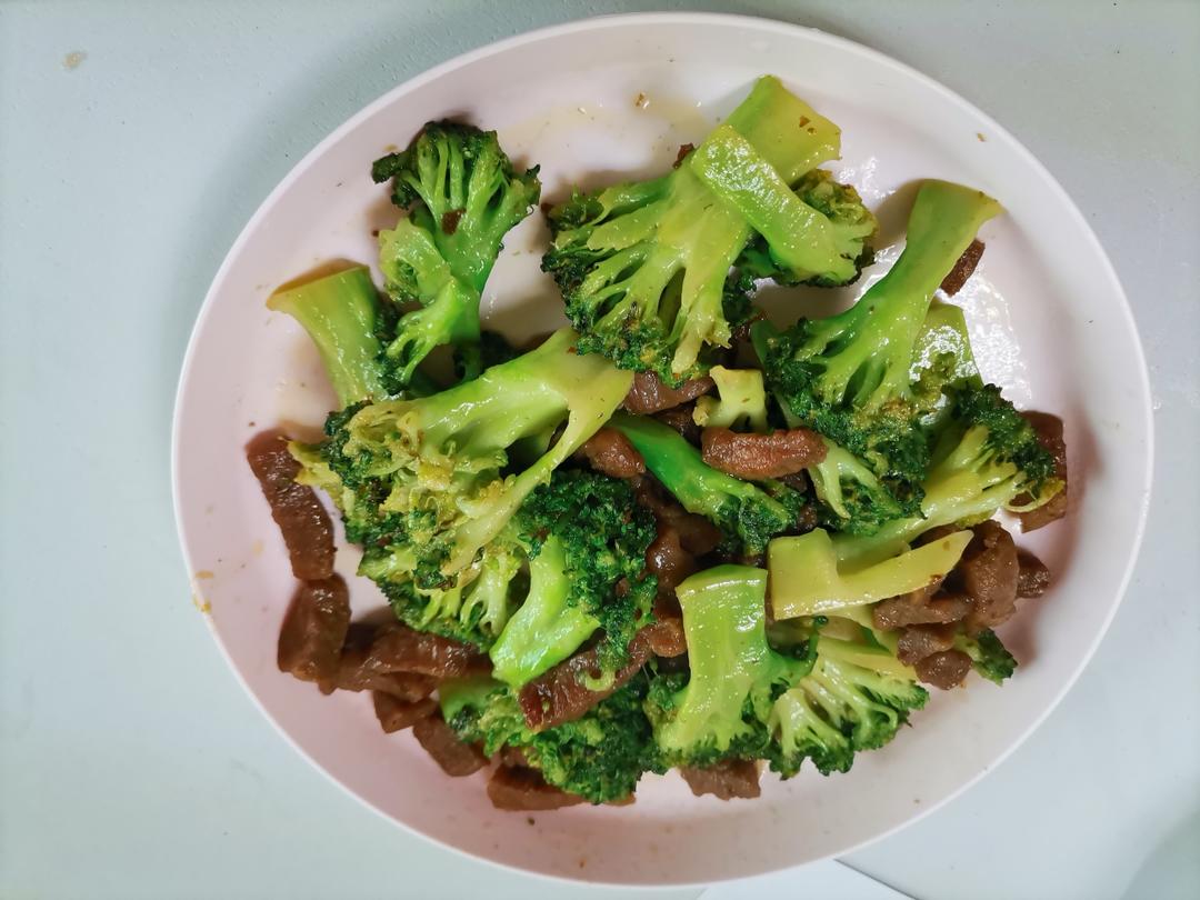 酱汁牛肉西兰花
