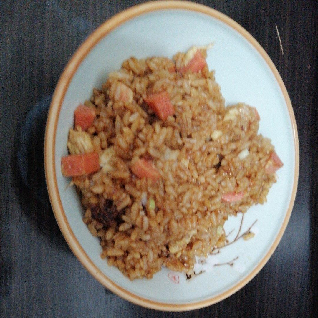 酱油炒饭(超级简单)
