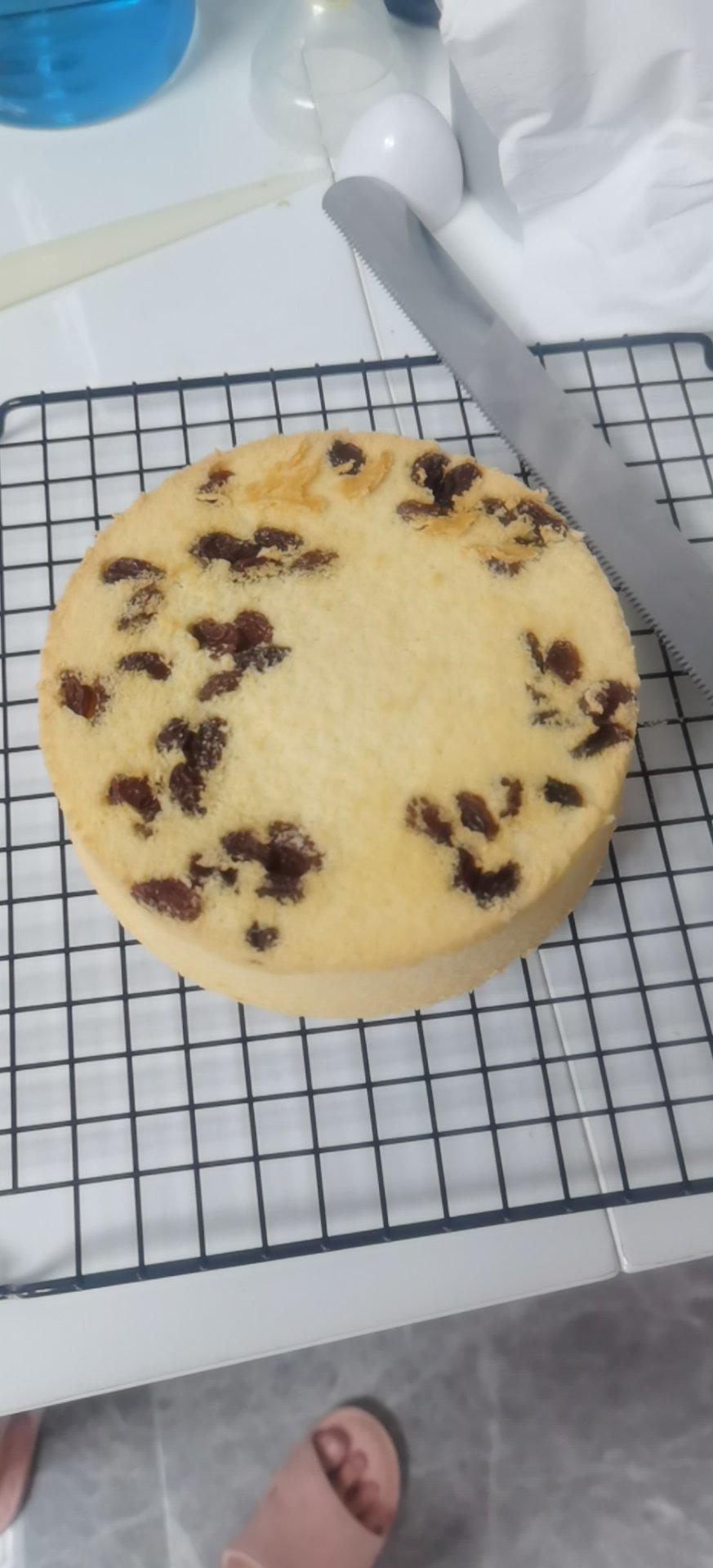 6寸戚风蛋糕胚 不回缩不塌陷0失败