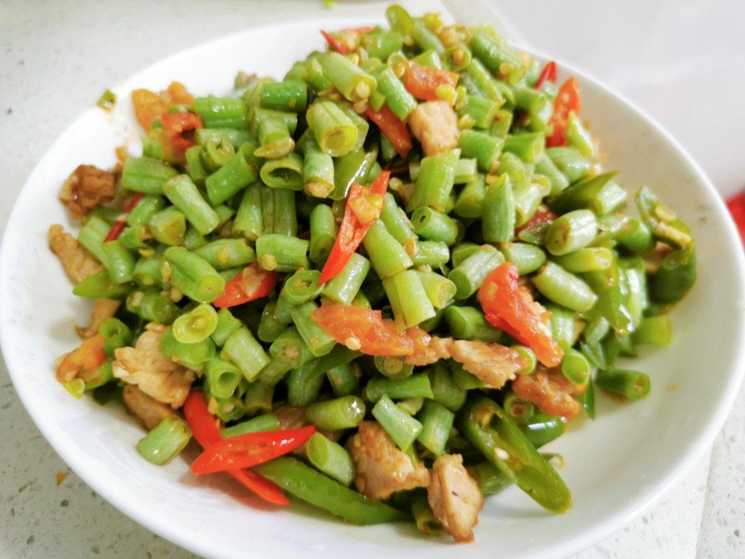 豆角炒肉