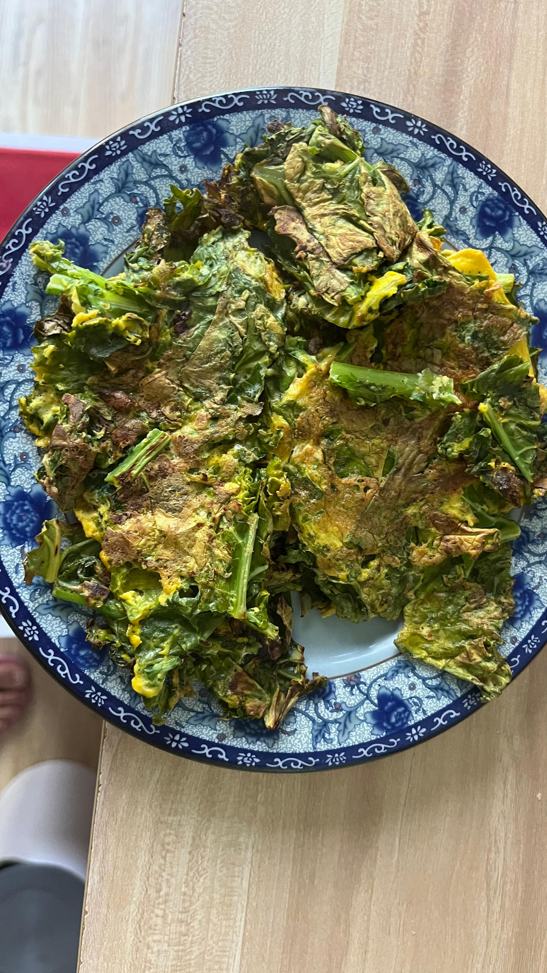 美国版香椿炒蛋：羽衣甘蓝炒鸡蛋，这下你不会嫌Kale难吃了！