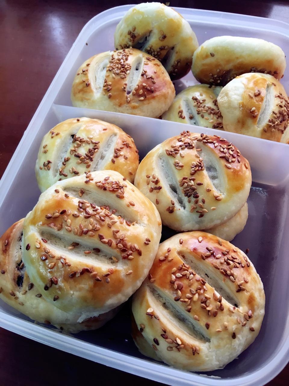 紫米馅老婆饼超快手（不用出膜不用醒面）