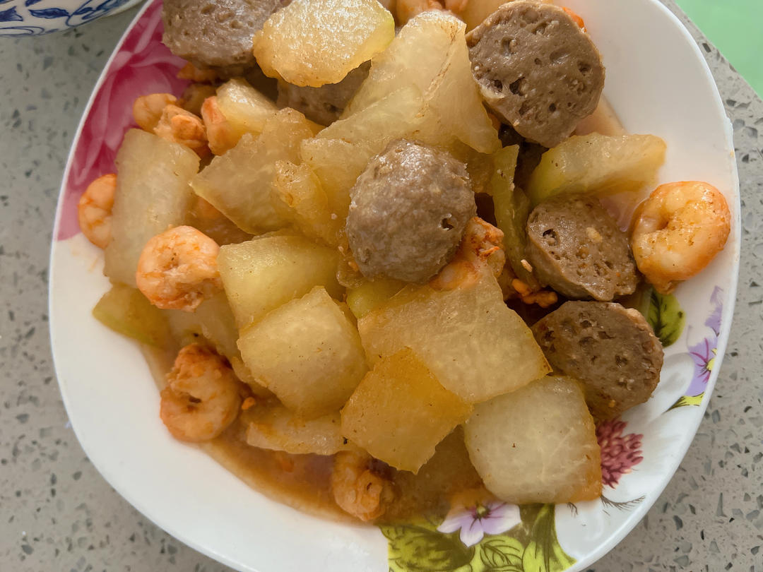 虾仁烧冬瓜「低脂又下饭」