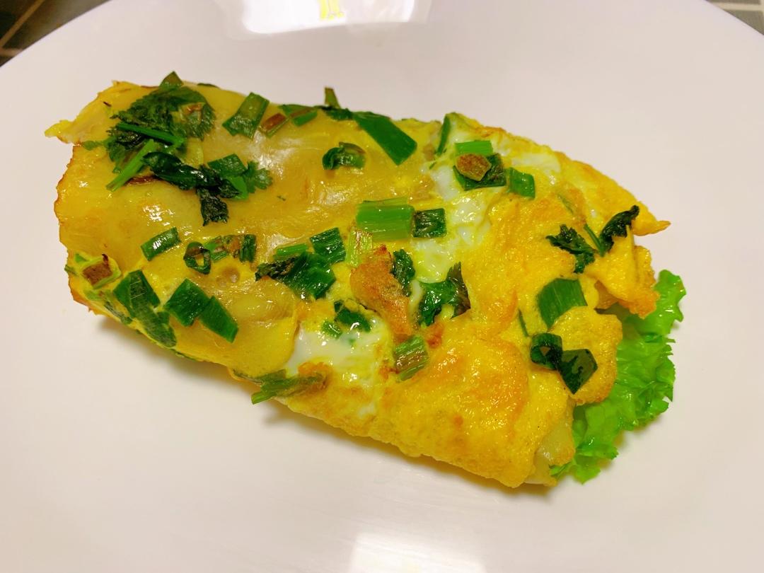 平底锅版煎饼果子