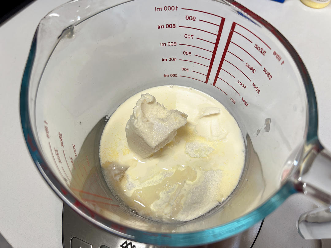 纯奶手撕吐司的做法 步骤1