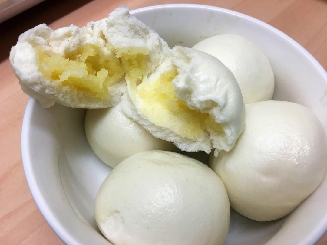 奶香奶黄包（详细步骤图）