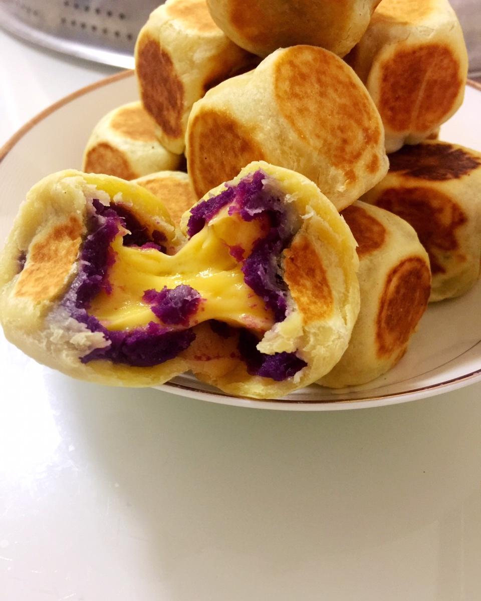 【爆浆紫薯仙豆糕】