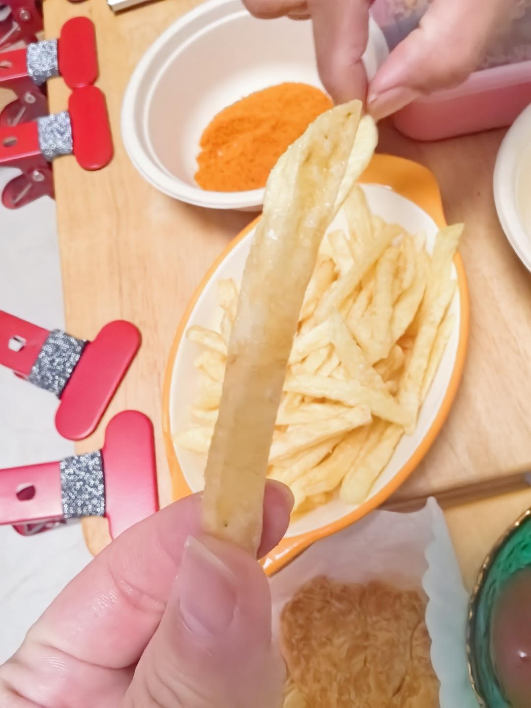 完美味道的炸薯条