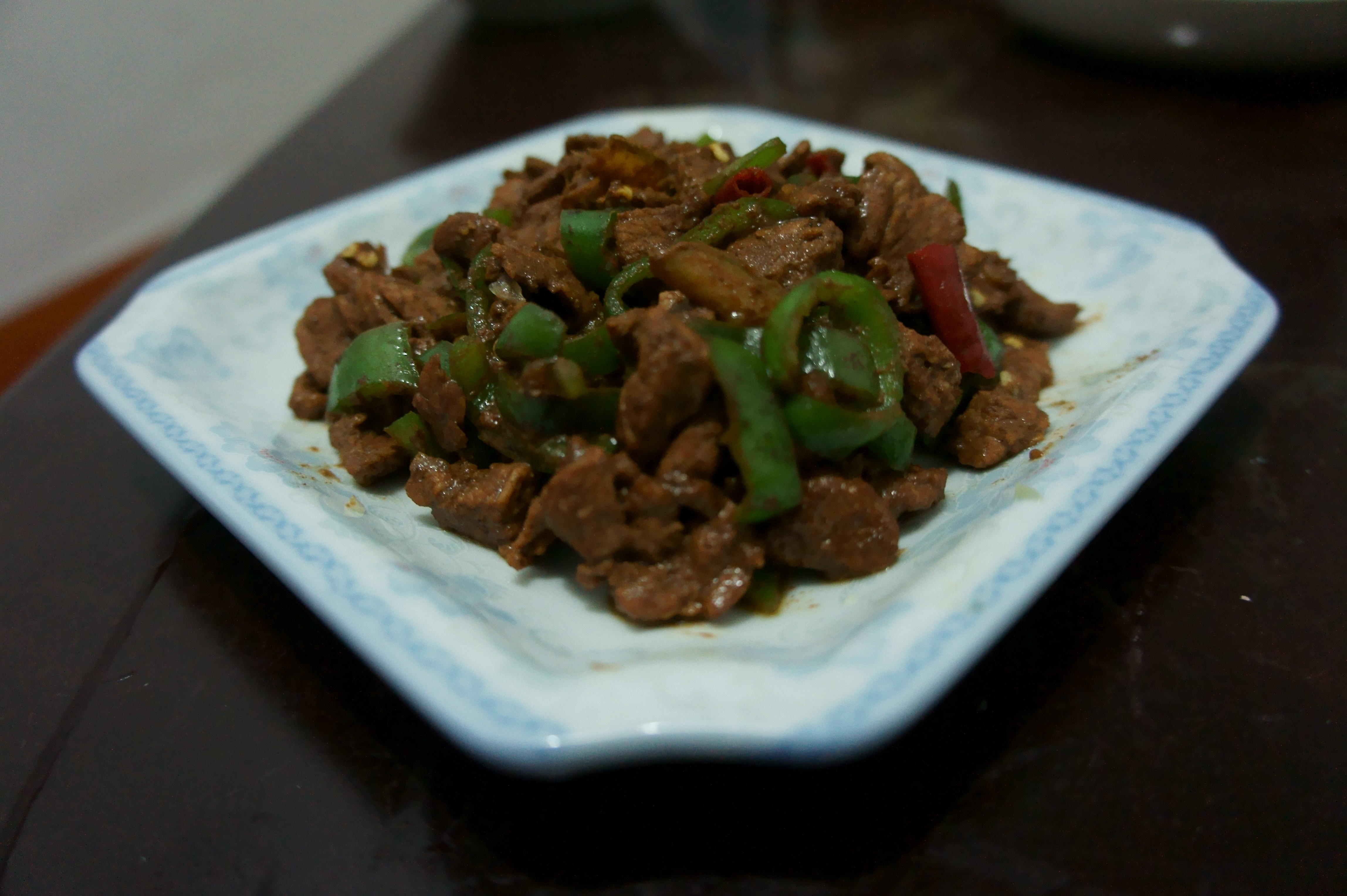 董太的私房菜--辣椒炒牛肉丝