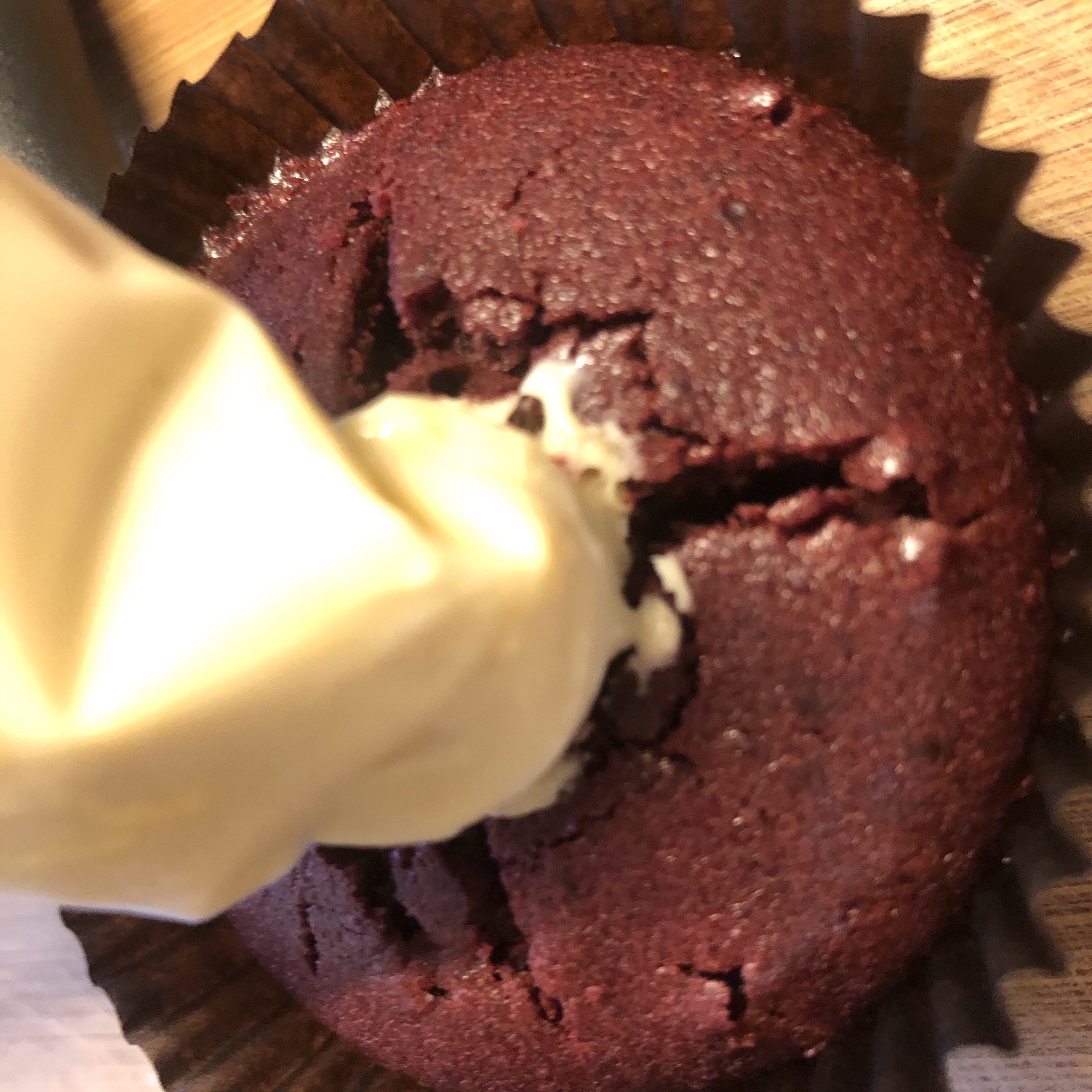 精算·食——爆浆豆乳红丝绒小蛋糕的做法 步骤19