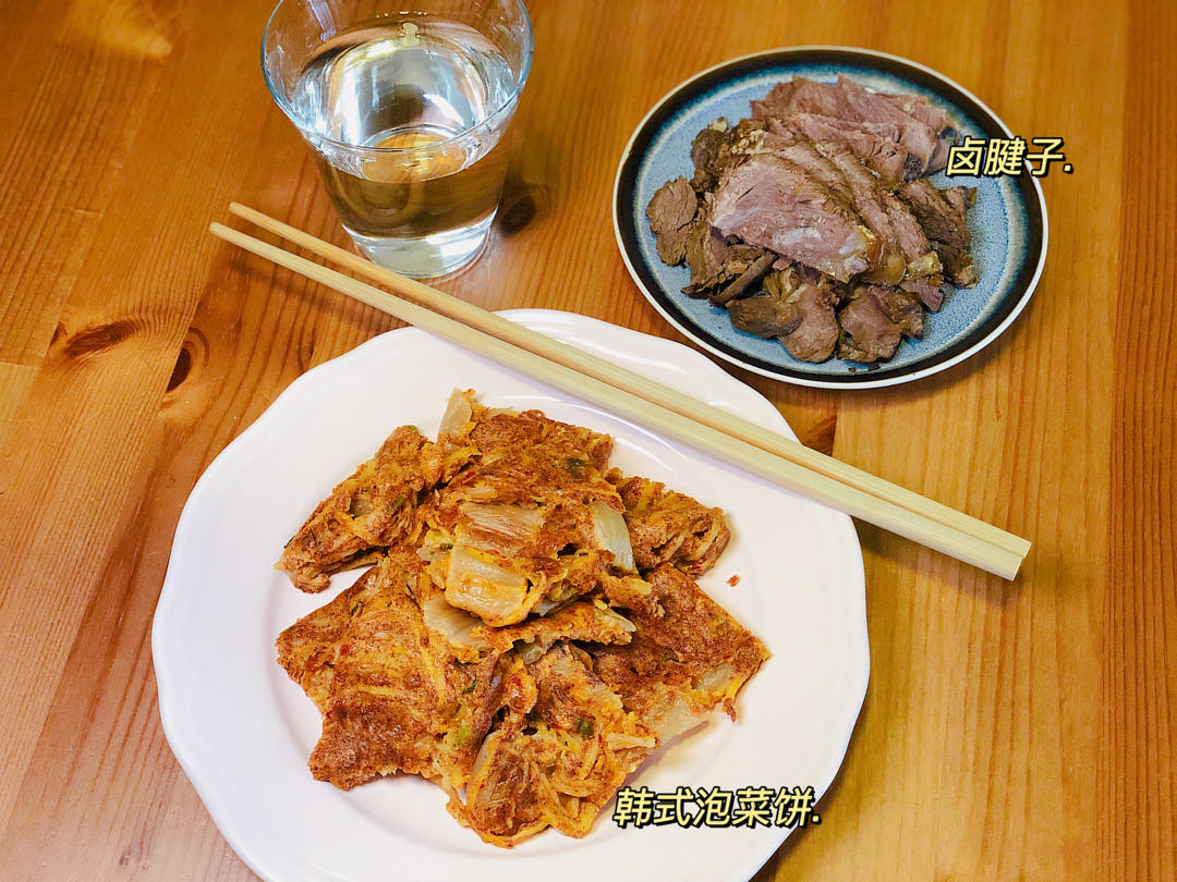 无敌快手😬不正宗🇰🇷韩式泡菜饼🥬