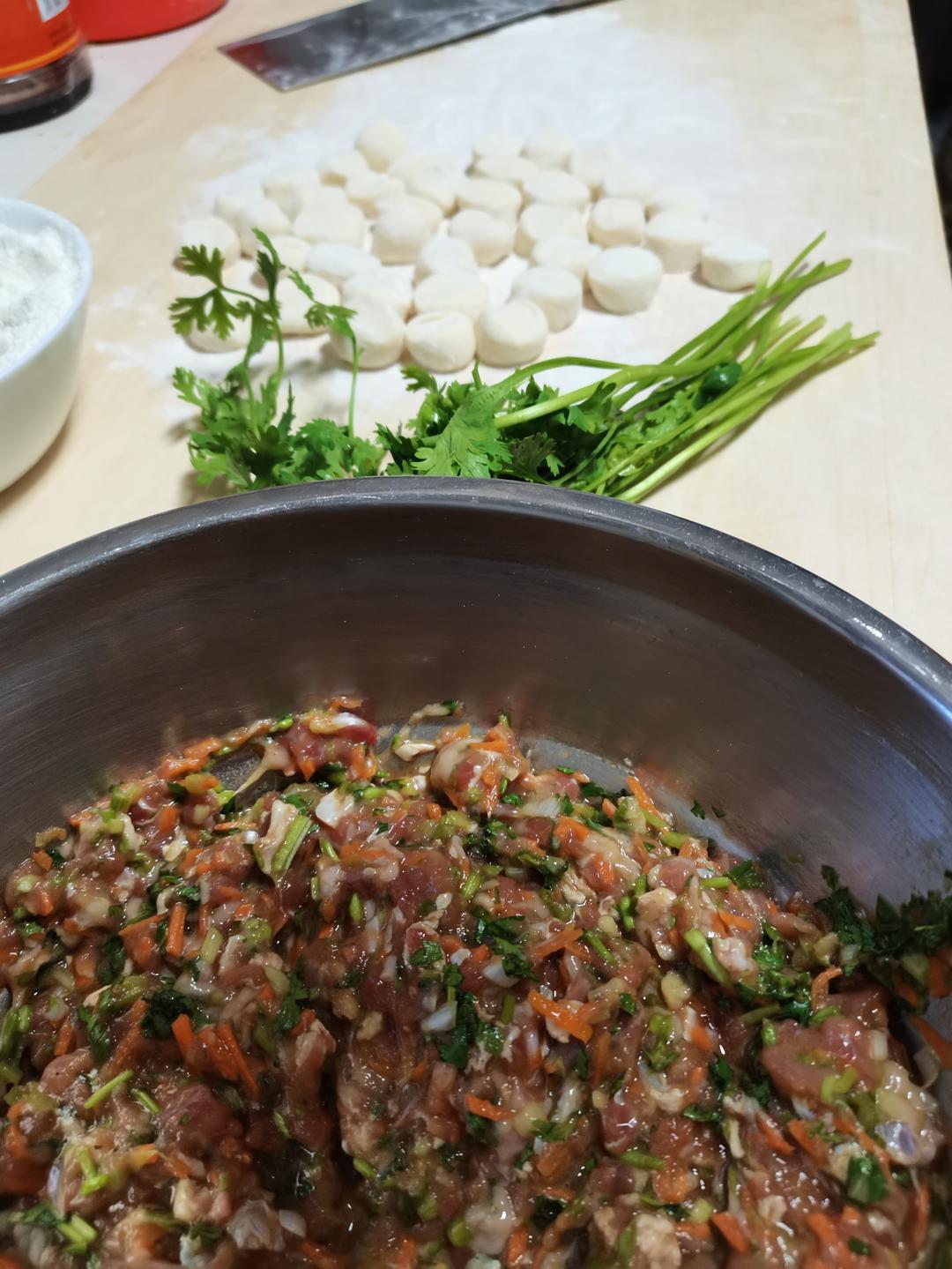 纯手工羊肉水饺