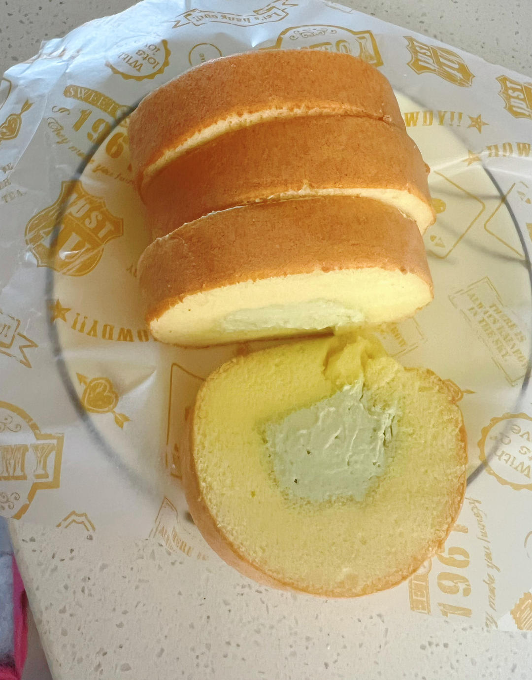 原味基础蛋糕卷