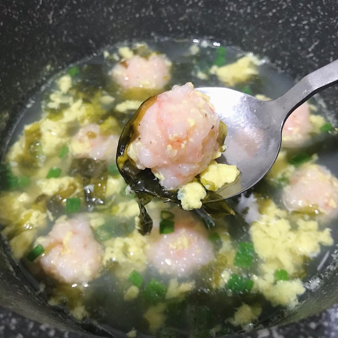 紫菜虾滑汤