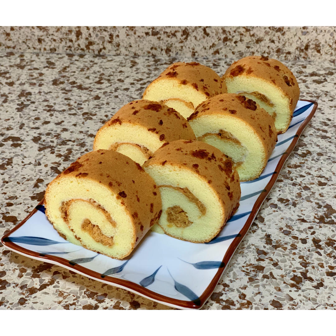 怎么卷都不裂的肉松蛋糕卷