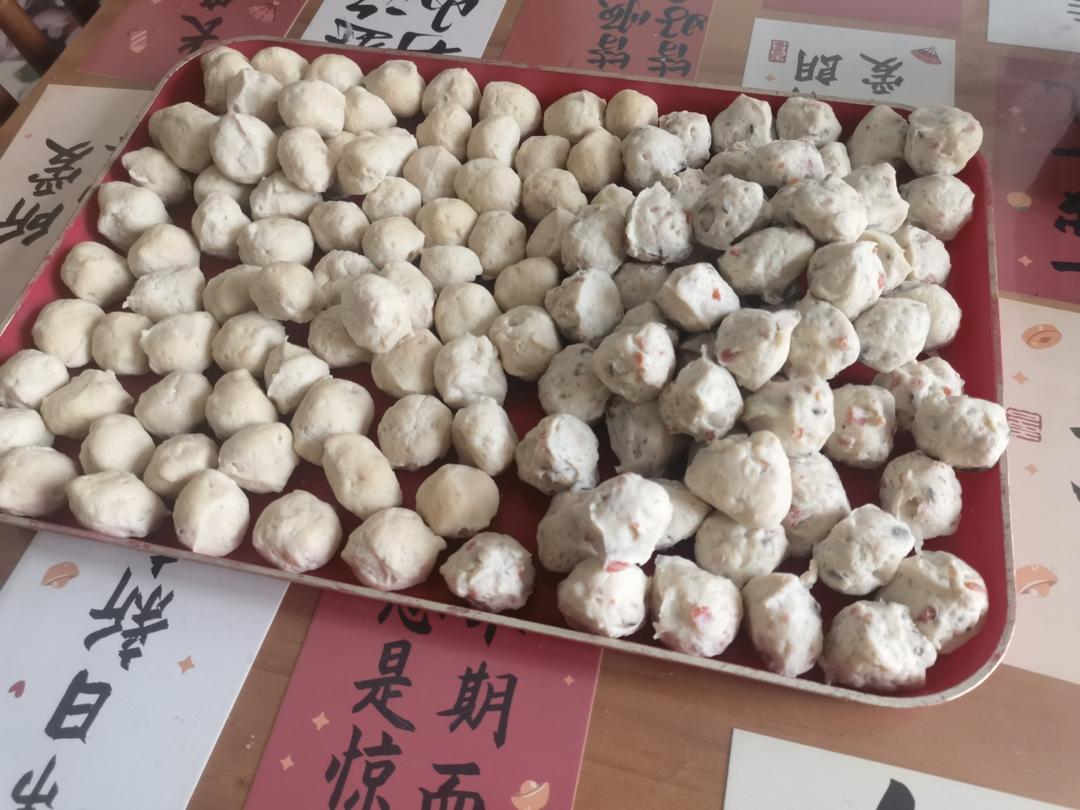 香菇鸡肉丸