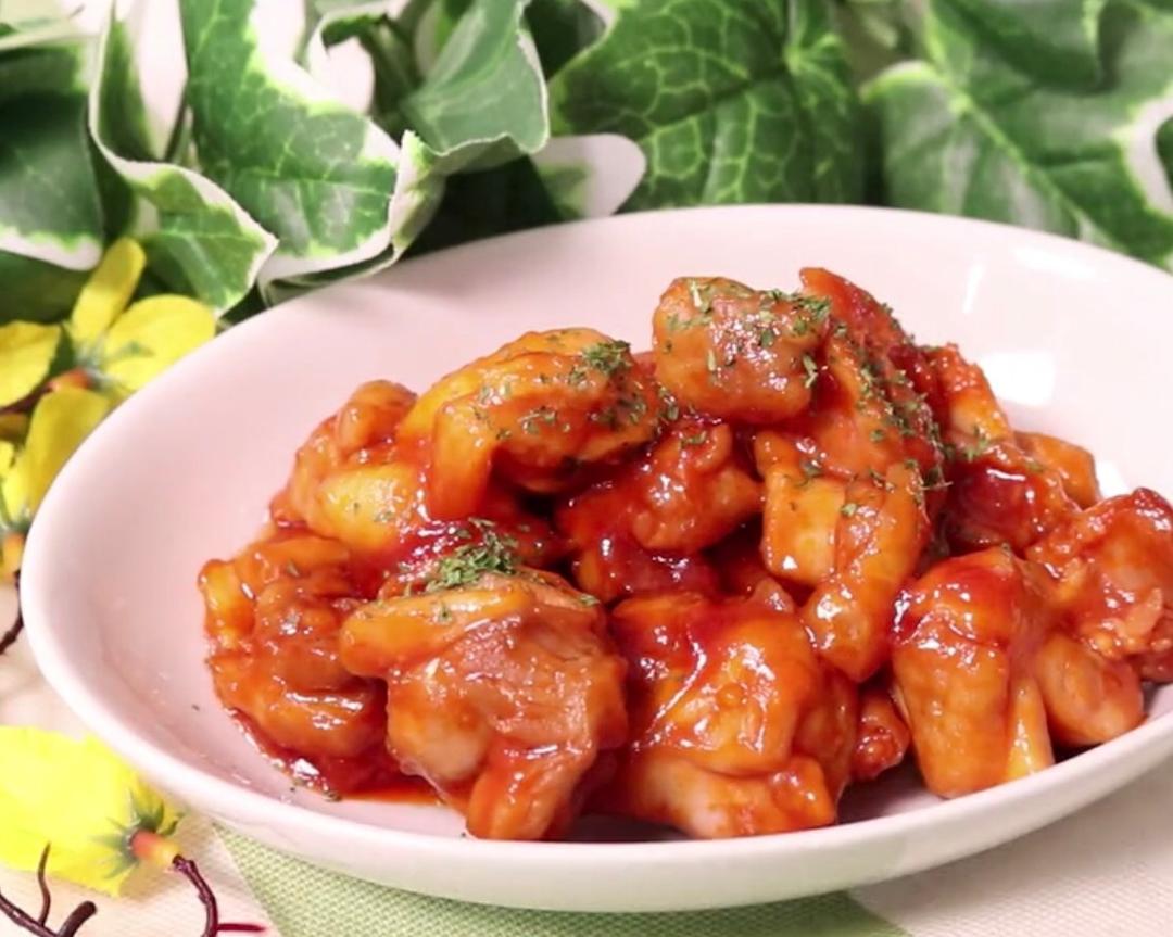 日式番茄沙拉鸡的做法