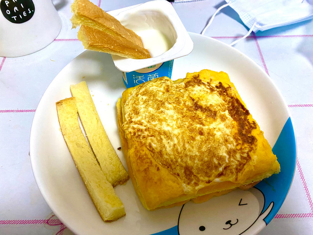 🌈超好吃🥪爆浆芝士三明治🎇元气早餐🌠