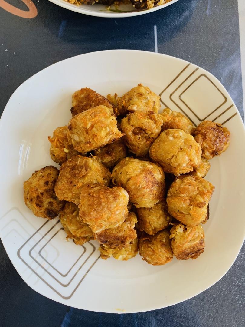 炸萝卜丝丸子