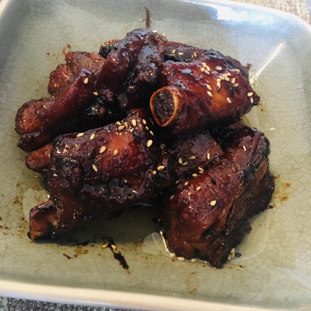 糖醋排骨/糖醋小排（不放油）（12345口诀做出正宗上海本帮）