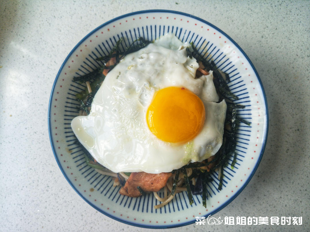 日式风味什锦蔬菜炒米线的做法