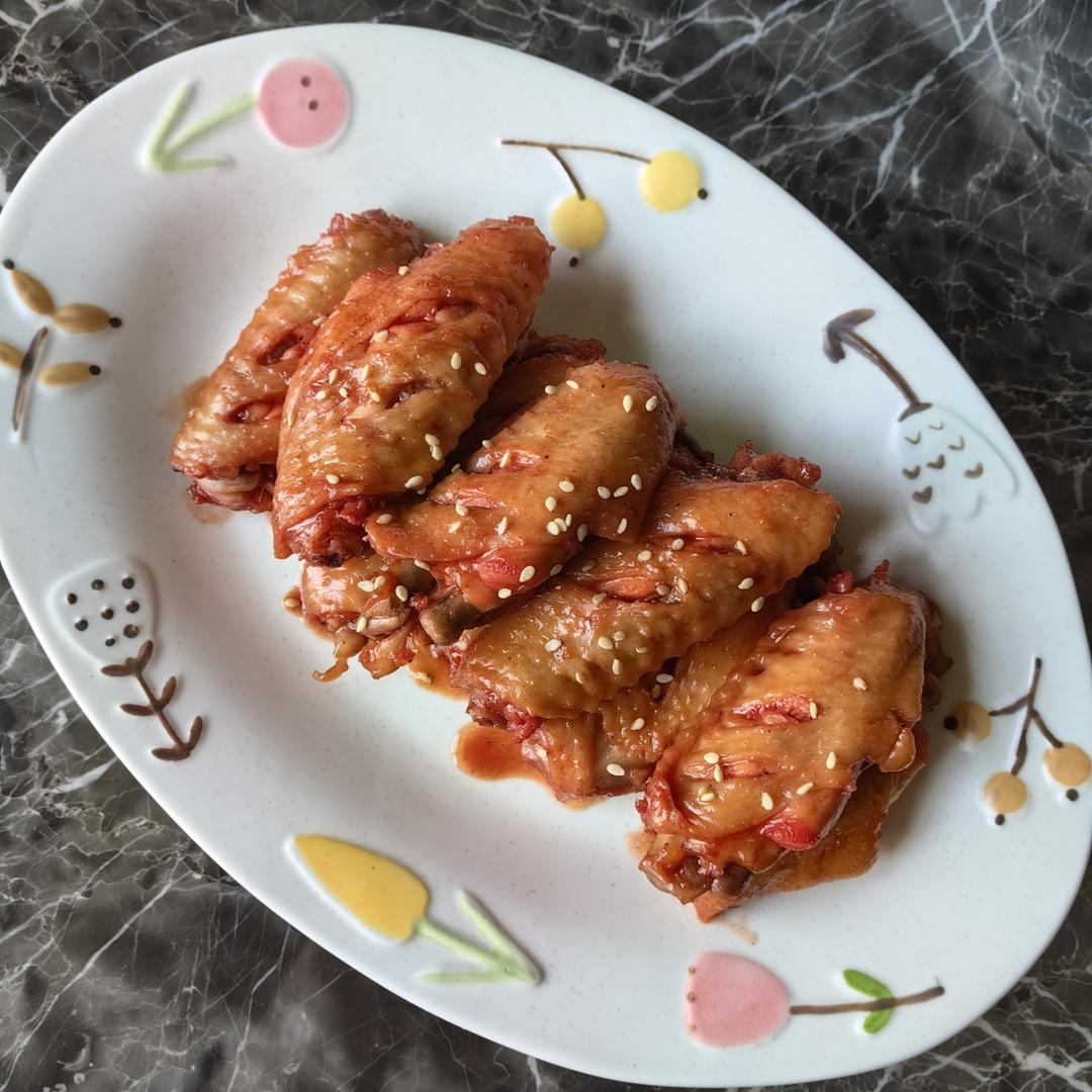 南乳鸡翅（不用一滴油）