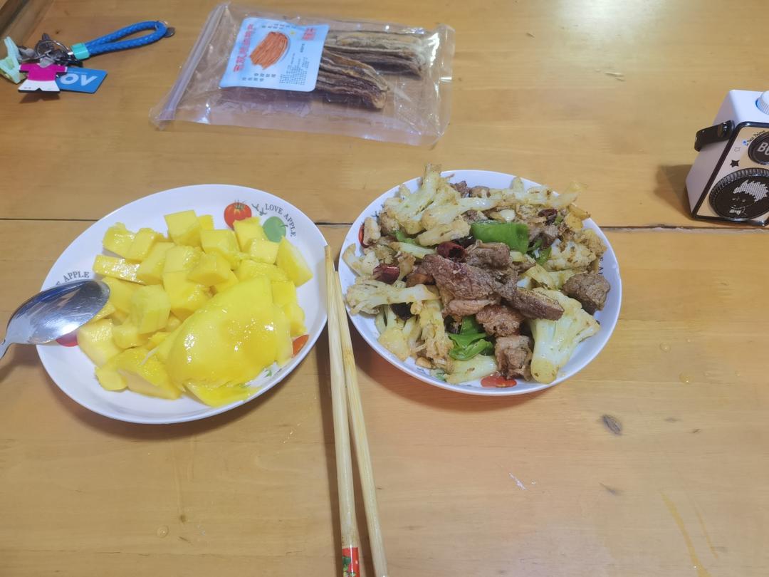 干锅花菜