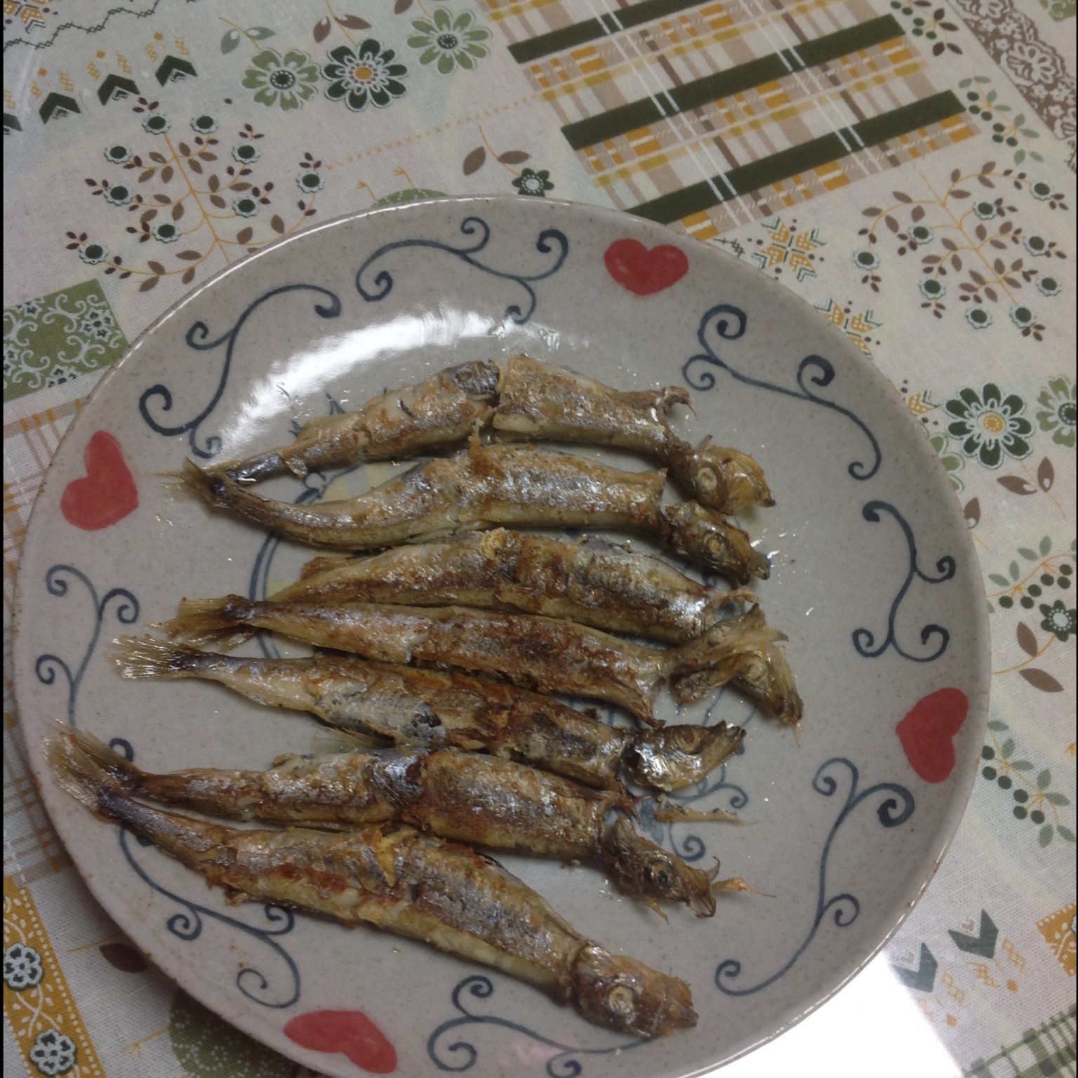 香煎椒盐多春鱼