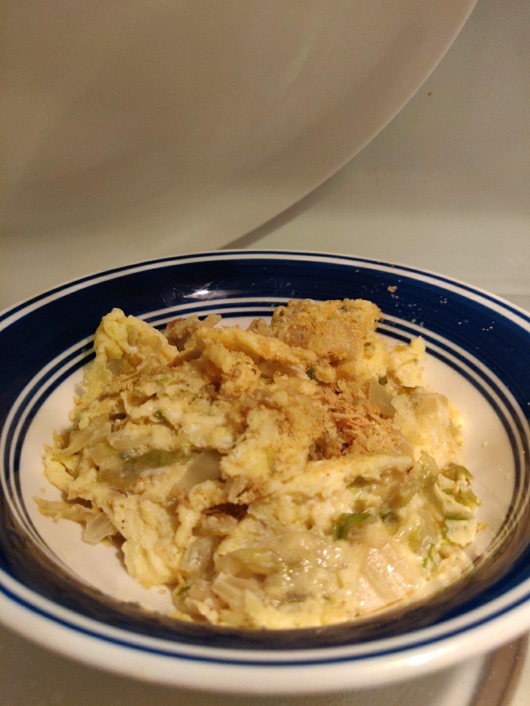 生菜炒鸡蛋