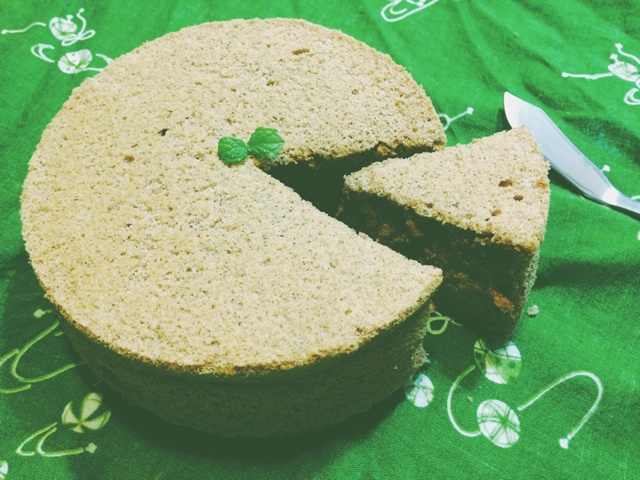 抹茶戚风蛋糕