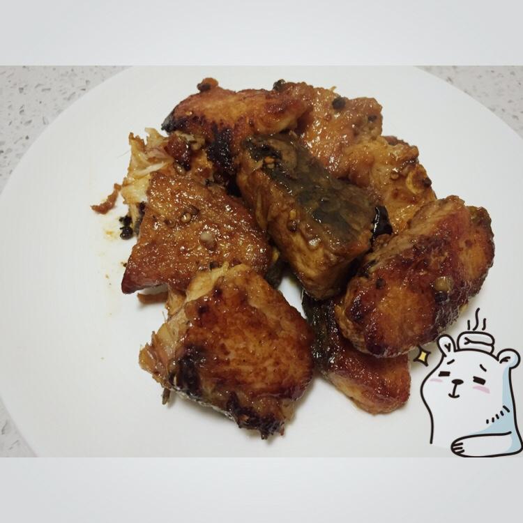 红烧鱼块