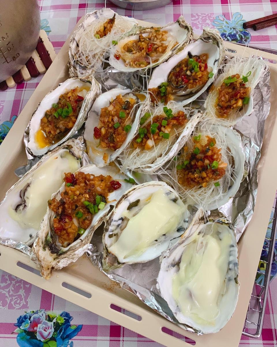 烤生蚝