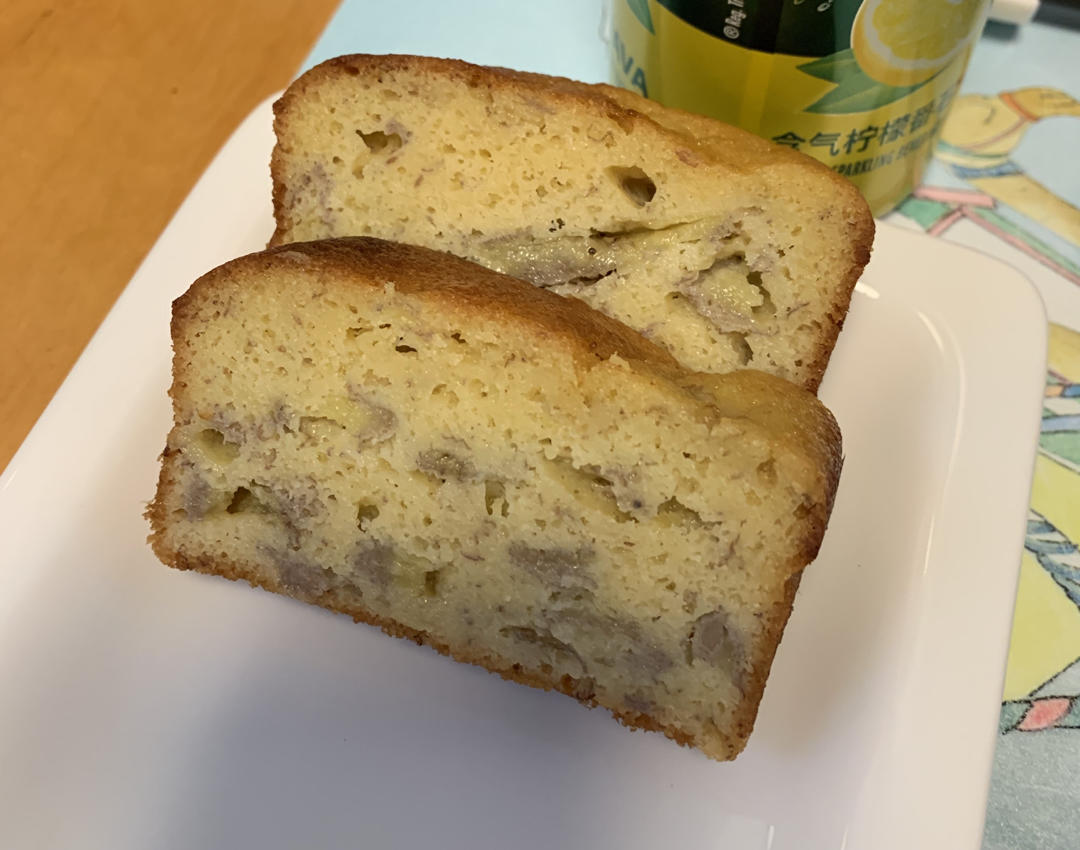 小山进公开食谱-日式完熟香蕉蛋糕，奶香浓郁，柔润绵软