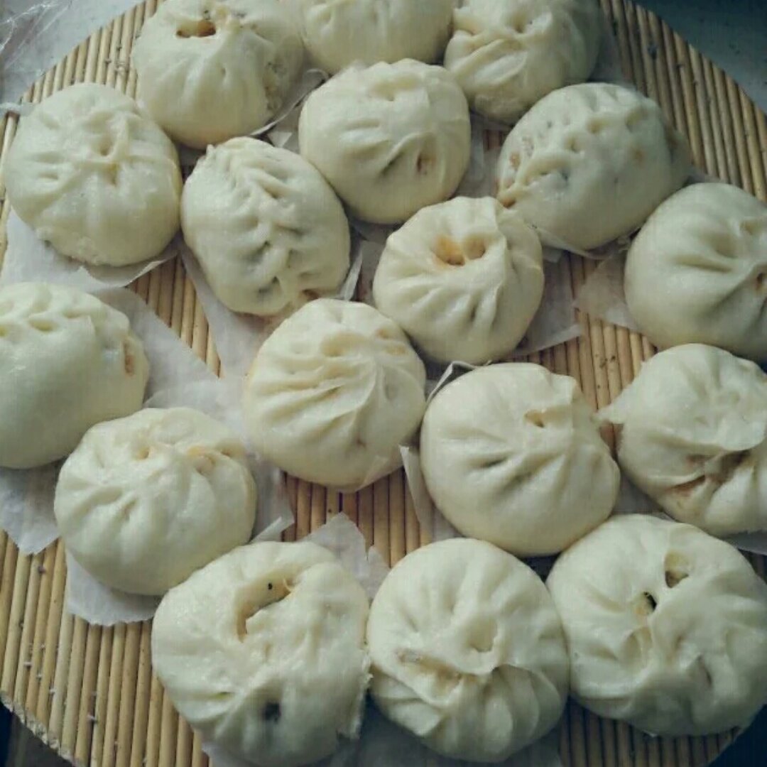节省一半时间的大包子（另付翠绿菜包子，肉包子，腹黑包子食谱）