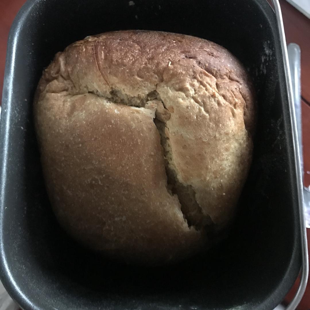 全麦面包的做法